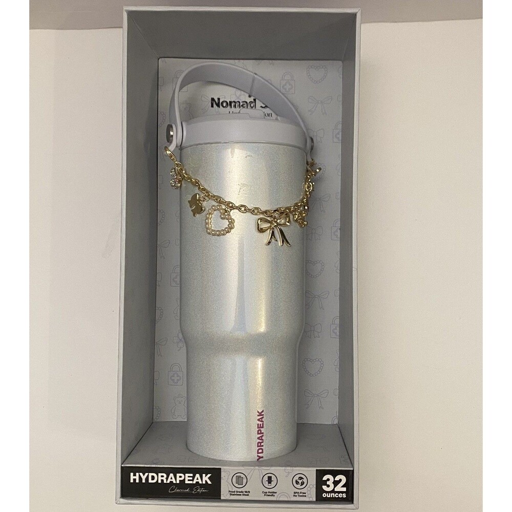 Hydrapeak 32oz Butterfly Butter Yellow Charmed Edition Tumbler Limited Edition
